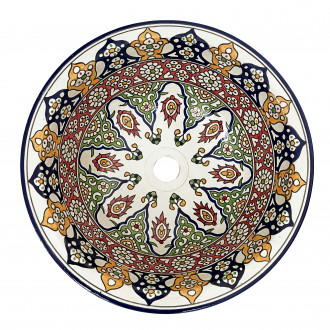 Marokkanische Waschschüssel BW-BLUME D40cm