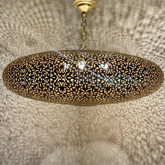 Marokkanische Hängelampe aus Messing WARDA Ø80cm