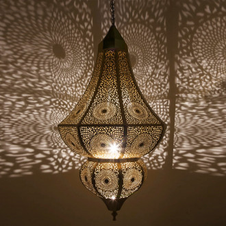 Orientalische Hängelampe Messing DALIA