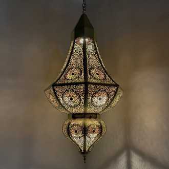 Orientalische Hängelampe Messing DALIA