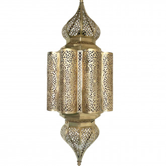 Orientalische Hängeleuchte NOHAILA aus Messing