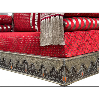 Marokkanisches Sofa aus Messing ELIA