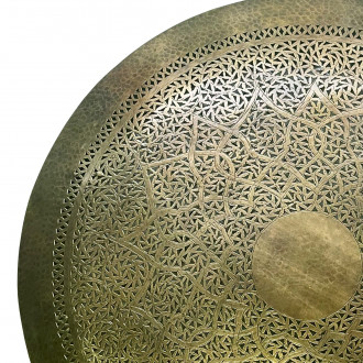 Marokkanische Wandlampe aus Messing DORA ZWAK XL D80cm