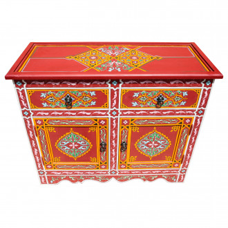 Orientalische Kommode HAMIAR handbemalt