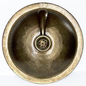 Marokkanische Messing-Waschschüssel MS-3