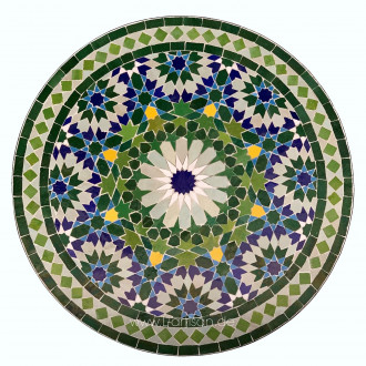 Gartentisch aus Mosaik Malakut D60cm