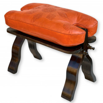Sitzhocker aus Marokko RABATI Orange