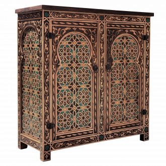 Orientalische Kommode handbemalt SANSIBAR