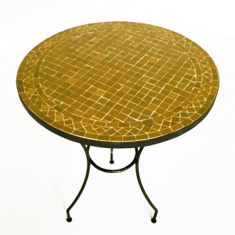 Bistrotisch aus Mosaik SAFIAR D60cm