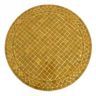 Bistrotisch aus Mosaik SAFIAR D60cm