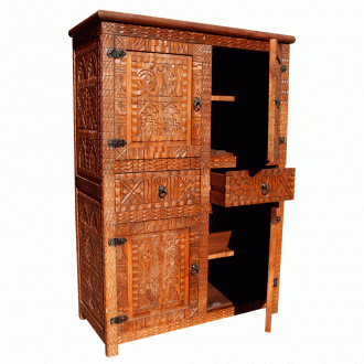 Marokkanischer Holzschrank Zeder BARBARI
