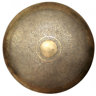 Marokkanische Messing-Wandleuchte DORA-KECH D100cm
