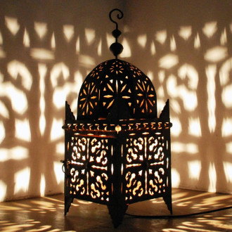 Orientalische Laterne aus Metall JAMA50