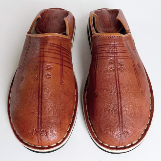 Marokkanische Schuhe Cognac MARAKKECH