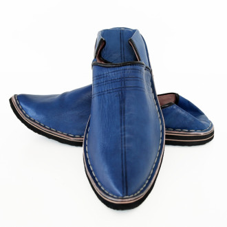 Orientalische Pantoletten BABOUSCHE Blau