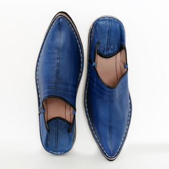 Orientalische Pantoletten BABOUSCHE Blau