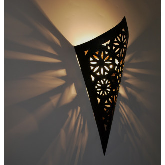 Eisen- Wandlampe "Richa"