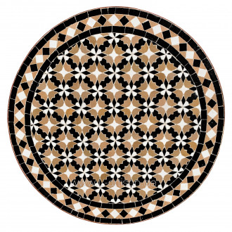Marokkanischer Mosaiktisch Senegal-1 D60cm