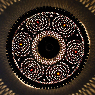 Marokkanische Deckenlampe "Tassa-Koba" D60cm