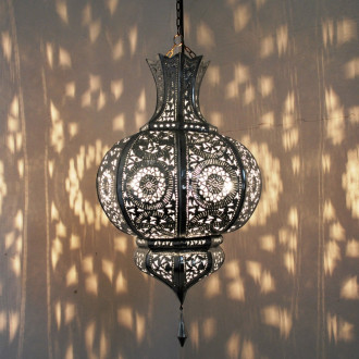 Orientalische Lampen YAMINA Silber