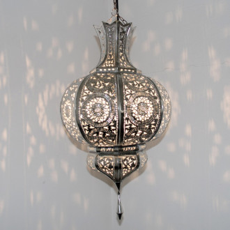 Orientalische Lampen YAMINA Silber