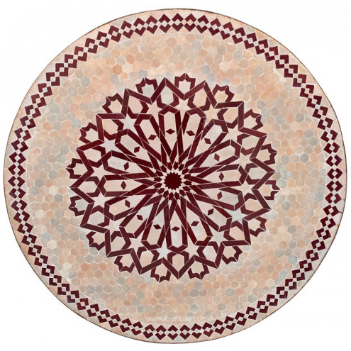 Orientalischer Gartentisch Ø80cm TASTIR