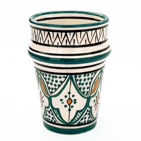 Keramik Becher Bunt 200ml BMK8 grün