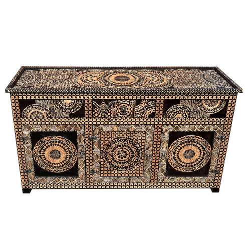 Marokkanisches Sidebord Zedernholz MERZOUGA-2