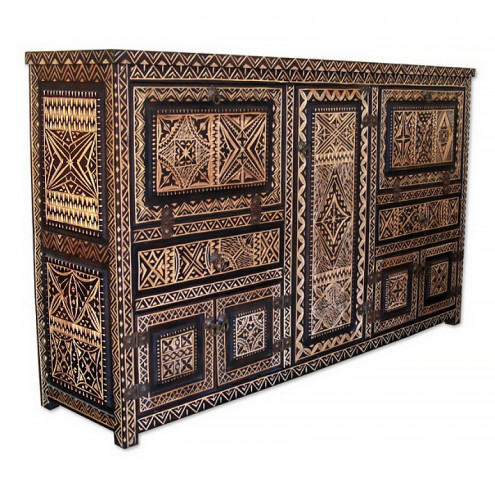 Orientalisches Sideboard MERZOUGA aus Zedernholz