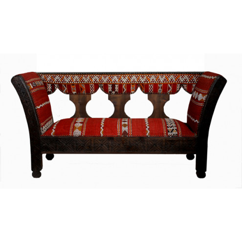 Orient Sofa "kelim2" B160xT52cm, Echter Kilim