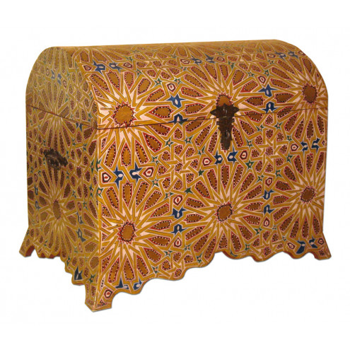 Orient Holz- Truhe "Berber" B85xT52xH68cm