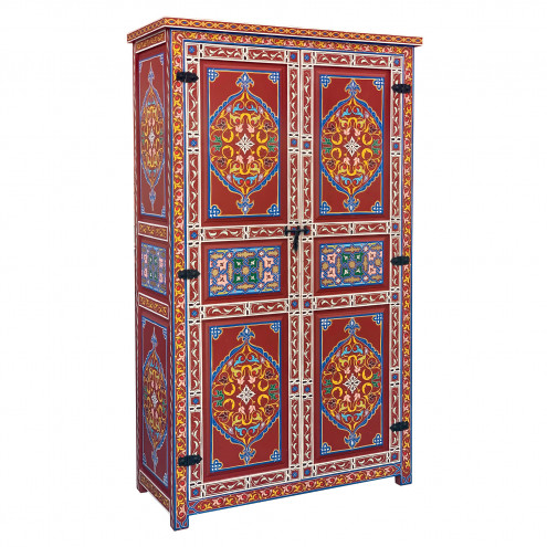 Orientalischer Schrank ALBAHIA Handbemalt