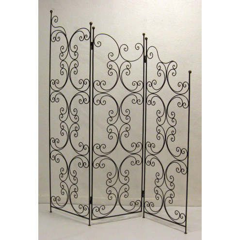 Raumteiler aus Eisen "Villamaroc" H180xB115cm