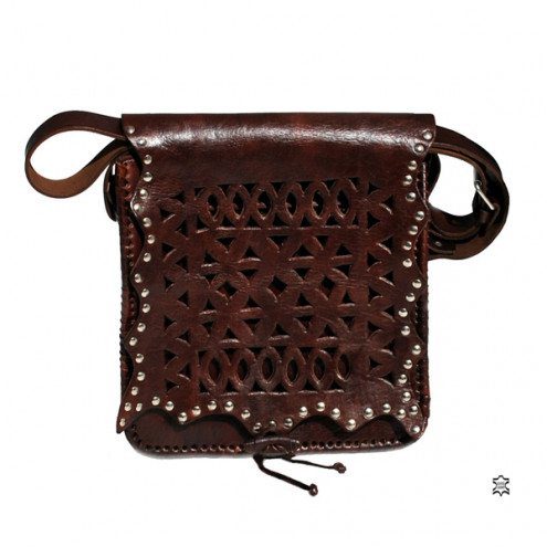 Umhängetasche aus echtem Leder