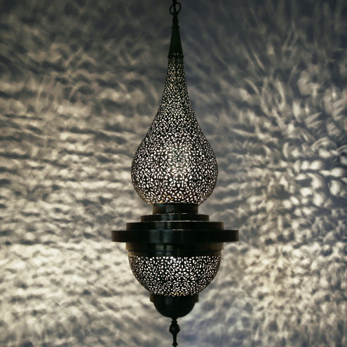 Marokkanische Orientalische Hängeleuchte Damaa aus messing