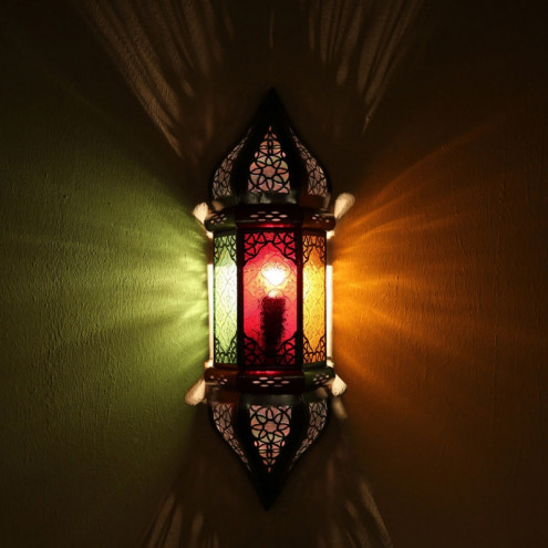 Orientalische Marokkanische Orient Wandlampe Wandleuchte Lampe Vintage innen LED