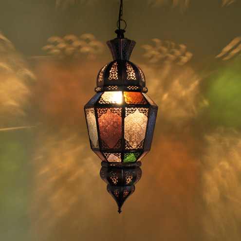 Marokkanische Deckenlampe BATIKA-Multi H70cm