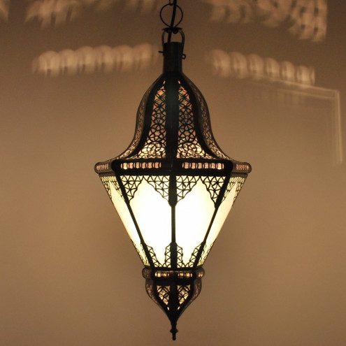 Orientalische Lampe "Balota" Weiss