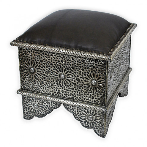 Marokkanischer Sitzhocker ANDALUS-2