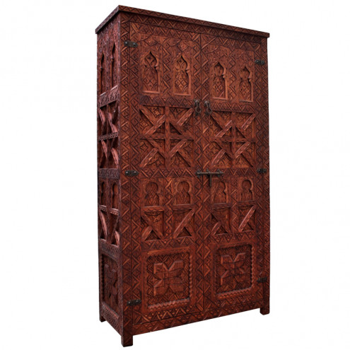 Marokkanischer Schrank TAROUDANT Handgeschnitzt