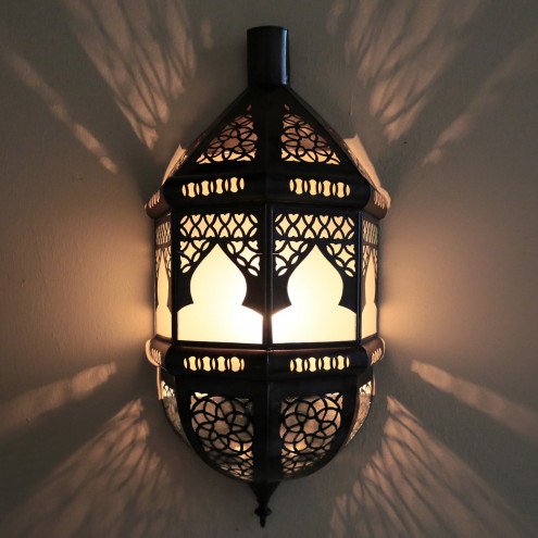 Arabische Wandlampe aus Glas TOBOGA