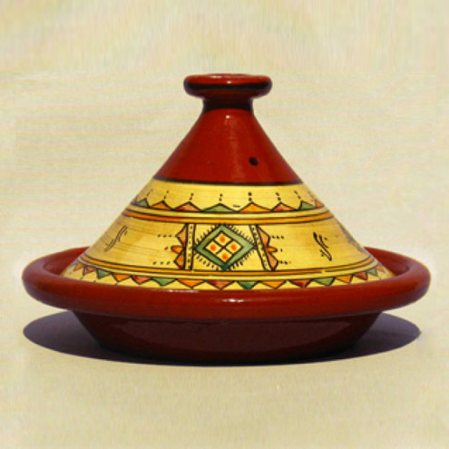Tajine aus Marokko SCHLIHA Ø32cm