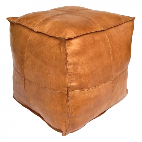 Marokkanisches Bodenkissen MIKAD cognac