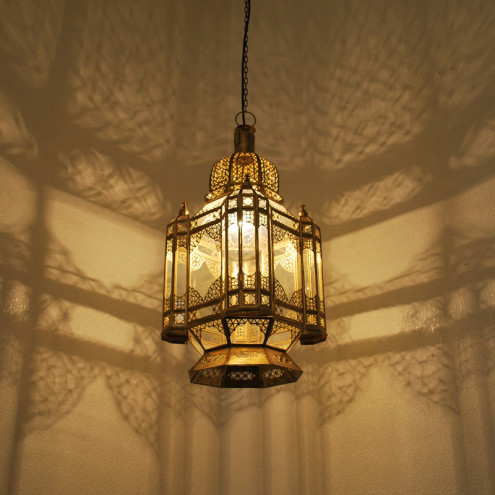 Orientalische Laterne aus Messing MOLA