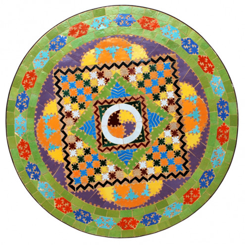 Gartentisch aus Marokko "Gaudi" D65cm