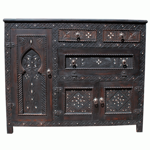 Marokkanische Kommode ADIMAT Zedernholz