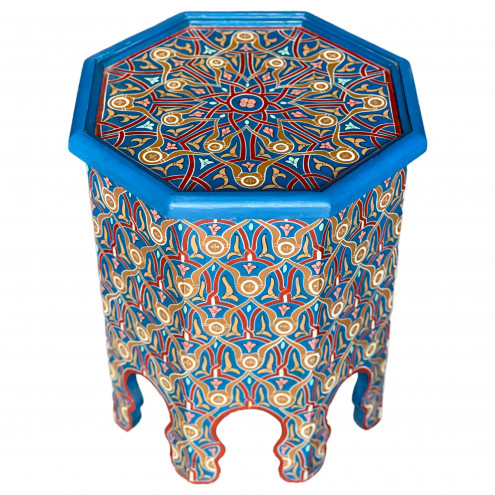 Handbemalter Orientalischer Teetisch ZARGA