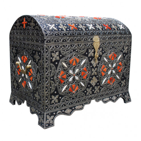 Orientalische Truhe aus Marokko "Kenz"