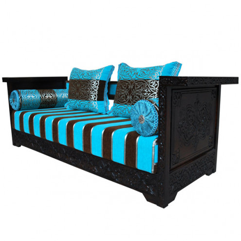 Orientalische Couch "Turquio" B230xT75cm