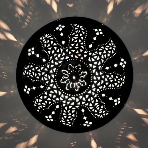 Marokko Deckenlampe TASSA-SONNE D 37cm